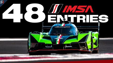 imsa 2024 entries.